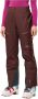 Jack Wolfskin Alpspitze Pro 3L Pants Women Ski-broek met RECCO -lokalisatiesysteem Dames 38 dark maroon dark maroon - Thumbnail 1