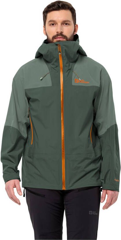 Jack Wolfskin Alpspitze Tour 3L Jacket Men Hardshell ski-jas Heren XXL black olive black olive