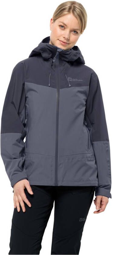 Jack Wolfskin Alpspitze Tour 3L Jacket Women Hardshell ski-jas Dames XL dolphin
