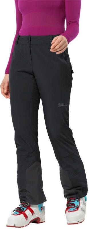 Jack Wolfskin Alpspitze Tour Pants Women Softshellbroek voor skitouring Dames 40S zwart black