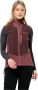Jack Wolfskin Alpspitze Vest Women Softshellbodywarmer met RECCO -lokalisatiesysteem Dames XS dark maroon dark maroon - Thumbnail 1