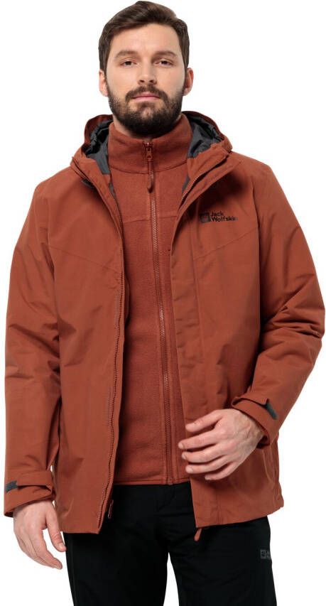 Jack Wolfskin Altenberg 3in1 Jacket Men S carmine