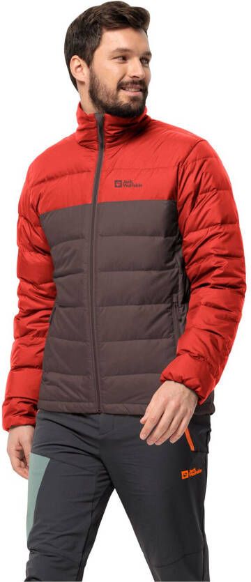Jack Wolfskin Ather Down Jacket Men Donsjack Heren XXL red earth red earth