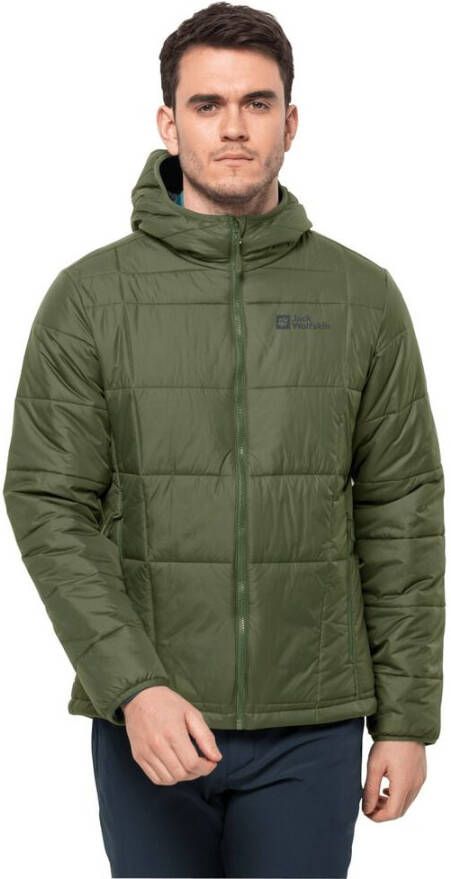 Jack Wolfskin Bergland Ins Hoody Men Isolerend jack Heren M greenwood