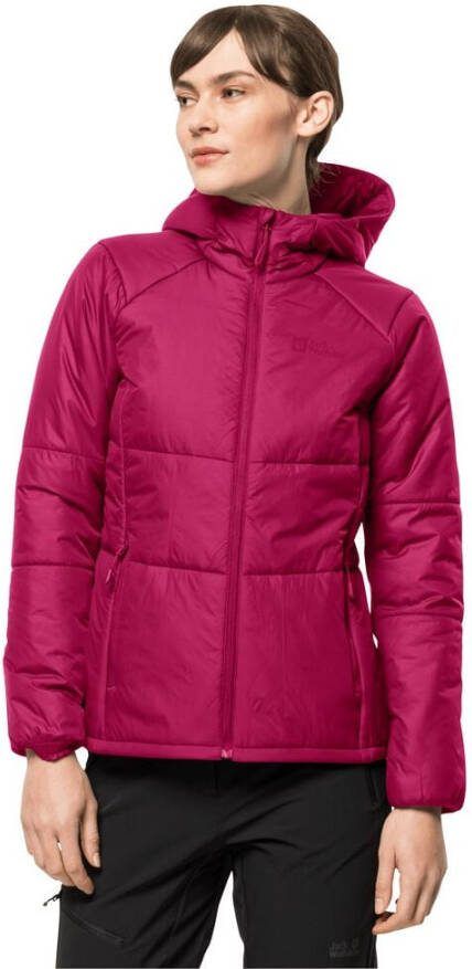 Jack Wolfskin Bergland Ins Hoody Women Isolerend jack Dames S cranberry