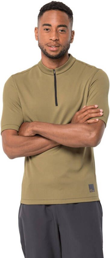 Jack Wolfskin Bike Commute HZ T-Shirt Men Functioneel shirt Heren XXXL grey olive grey olive