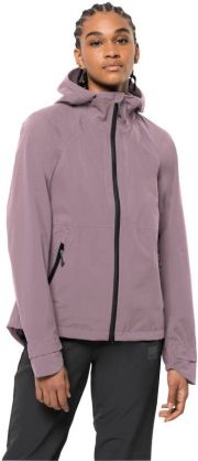 Jack Wolfskin Bike Commute Mono Jacket Women Regenjack Dames XXL quail - Thumbnail 9