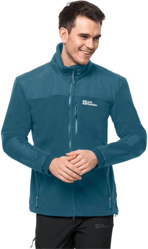 Jack Wolfskin Blizzard FZ Men Fleece jack Heren XXL blue coral blue coral