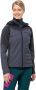 Jack Wolfskin Brisstal Hoody Women Softshelljack Dames XXL dolphin - Thumbnail 1