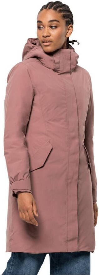 Jack Wolfskin Cold Bay Coat Women Waterdichte donsjas Dames M afterglow