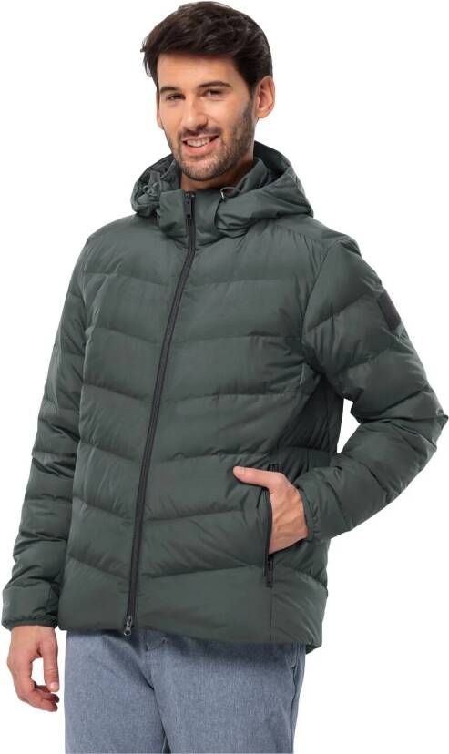 Jack Wolfskin Colonius Jacket Men Donsjack Heren 3XL grijs slate green