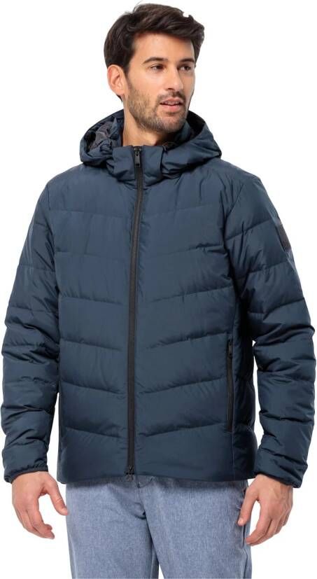 Jack Wolfskin Colonius Jacket Men RDS Donsjack Heren L blue night blue