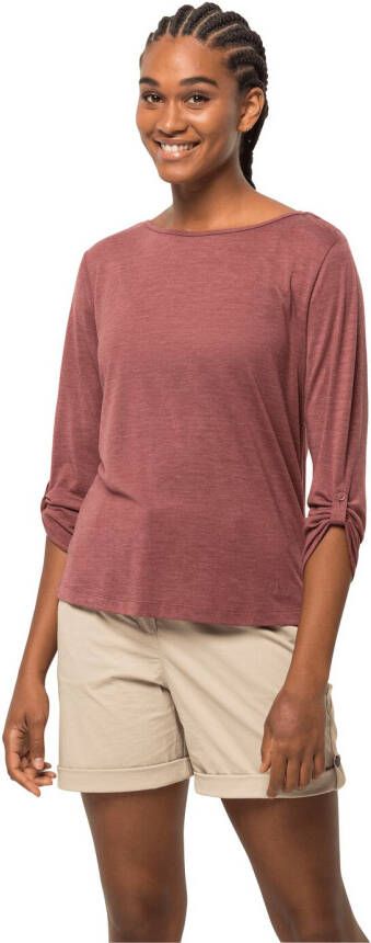 Jack Wolfskin Coral Coast 3 4 T-Shirt Women Dames T-shirt XXL apple butter apple butter