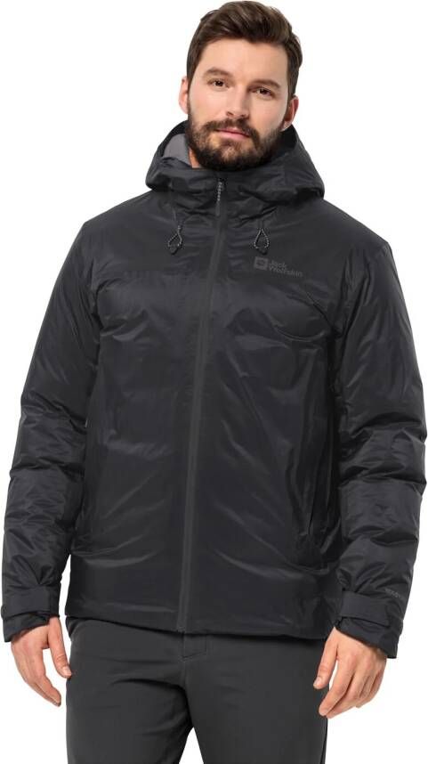 Jack Wolfskin Cyrox 2L Down Jacket Men Waterdicht donsjack Heren L black