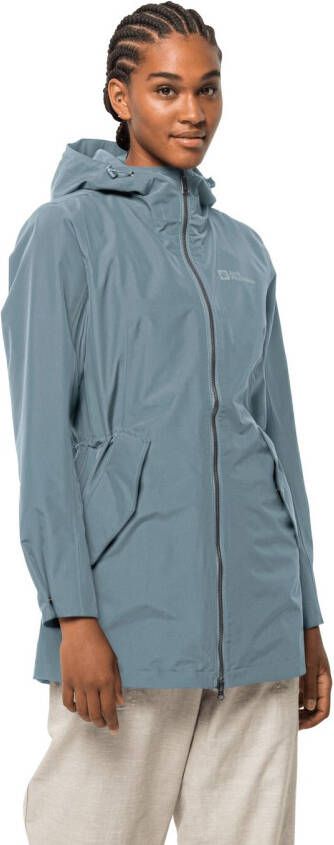 Jack Wolfskin Dakar Parka Women Regenjas Dames XS citadel