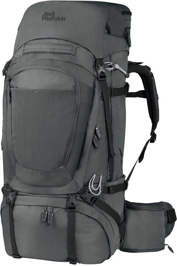 Jack Wolfskin Denali 65|10 Women Trekkingrugzak voor zware bepakkingen Dames One Size slate green slate green