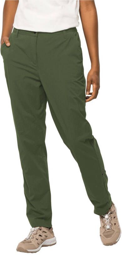 Jack Wolfskin Desert Roll UP Pants Women Lange broek Dames 36 greenwood