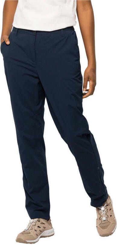 Jack Wolfskin Desert Roll UP Pants Women Lange broek Dames 36L blue night blue