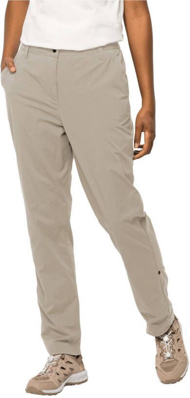 Jack Wolfskin Desert Roll UP Pants Women Lange broek Dames 36L white pepper white pepper