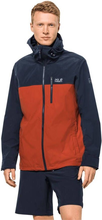 Jack Wolfskin Desert Wind Jacket Men Windjack Heren XXL rood mexican pepper