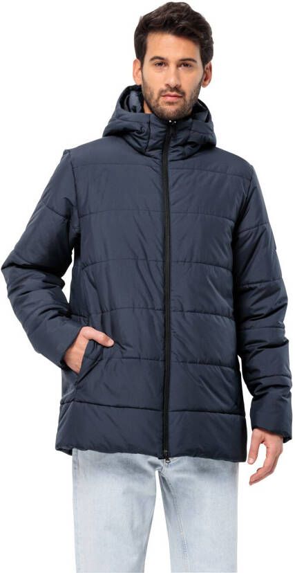 Jack Wolfskin Deutzer Long Jacket Men Jack voor- en najaar Heren XXXL blue night blue