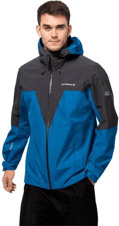 Jack Wolfskin DNA Rhapsody Jacket Men Regenjack Heren S blue pacific blue pacific
