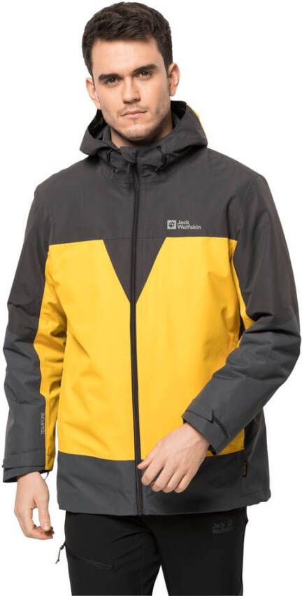 Jack Wolfskin DNA Tundra 3in1 Jacket Men 3in1 jack Heren M geel burly yellow XT