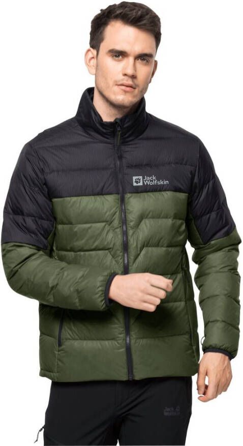 Jack Wolfskin DNA Tundra Down Jacket Men Donsjack Heren XXL groen greenwood