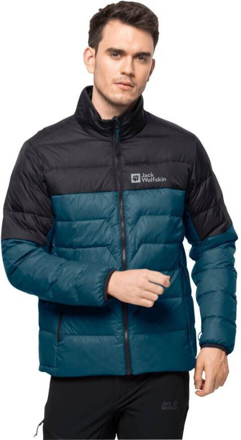 Jack Wolfskin DNA Tundra Down Jacket Men Donsjack Heren XXL blue coral blue coral
