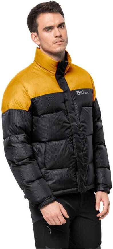 Jack Wolfskin DNA Tundra Extended Version Down Jacket Men Donsjack Heren L geel burly yellow XT