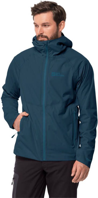 Jack Wolfskin Emberberg 3L Jacket Men Regenjack Heren 3XL dark sea dark sea