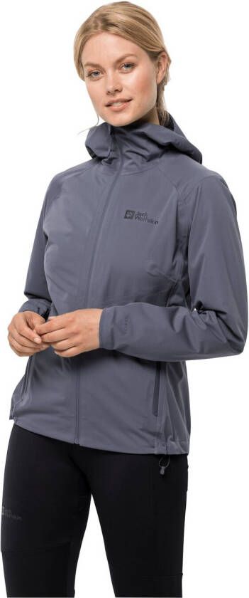 Jack Wolfskin Emberberg 3L Jacket Women Regenjack Dames XXL dolphin