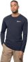 Jack Wolfskin Essential Longsleeve Men Shirt met lange mouwen Heren XL blue night blue - Thumbnail 2