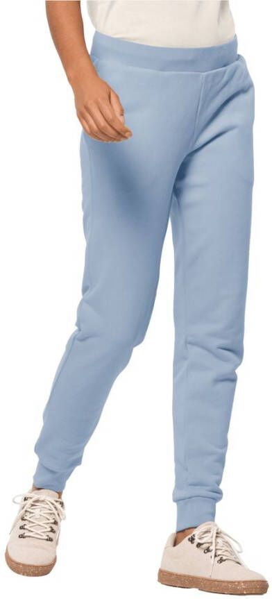 Jack Wolfskin Essential Sweat Pants Women Joggingbroek van biologisch katoen Dames XL blauw blue fog