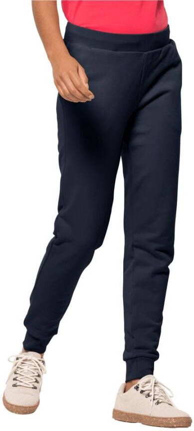 Jack Wolfskin Essential Sweat Pants Women Joggingbroek van biologisch katoen Dames XXL blue night blue
