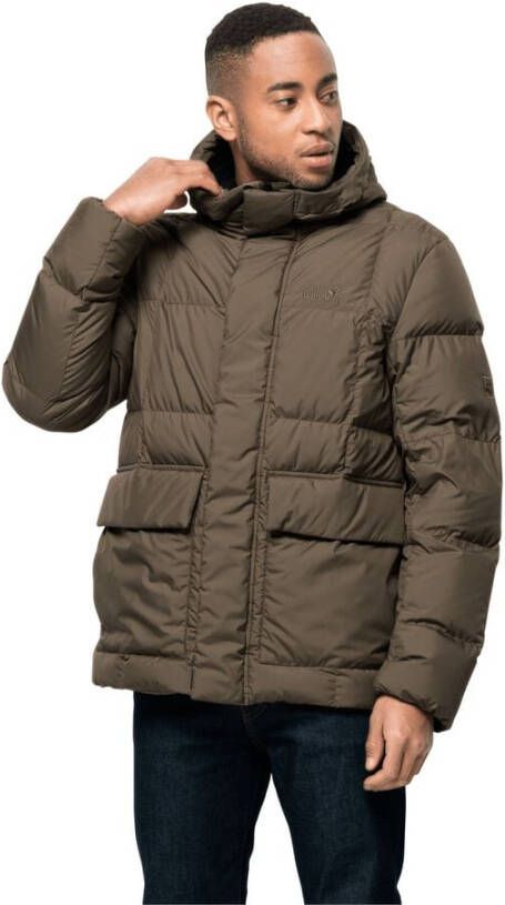 Jack Wolfskin Frozen Lake Jacket Men Donsjack Heren 3XL chestnut