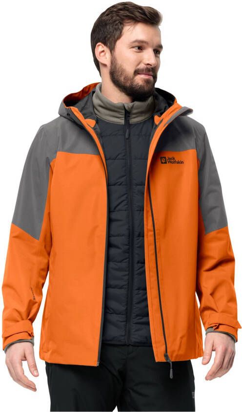 Jack Wolfskin Functioneel 3-in-1-jack GLAABACH 3-in-1 JKT M (2-delig)