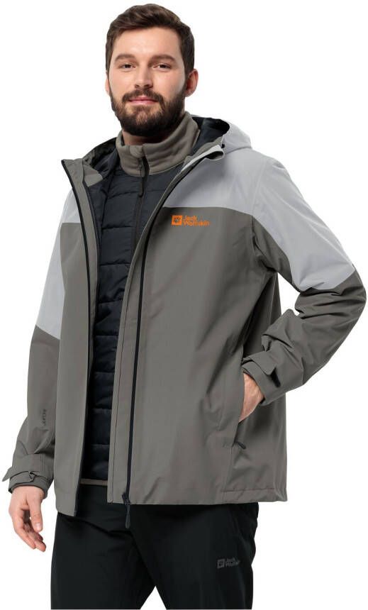 Jack Wolfskin Functioneel 3-in-1-jack GLAABACH 3-in-1 JKT M (2-delig)