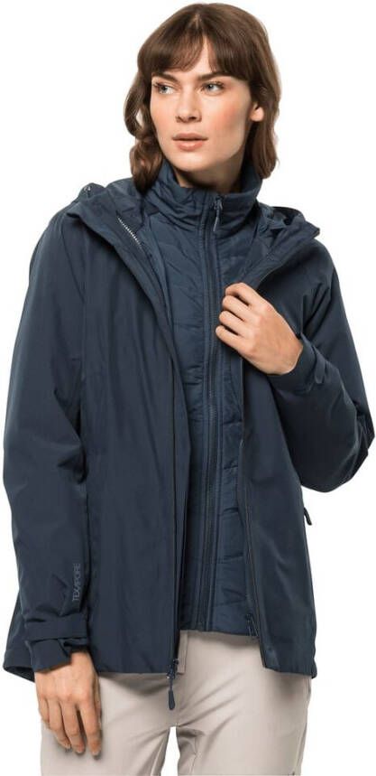 Jack Wolfskin Functioneel 3-in-1-jack GLAABACH 3-in-1 JKT W (2-delig)