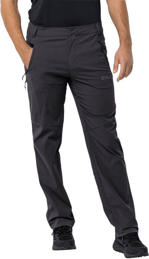 Jack Wolfskin Glastal Pants Men Softshell-wandelbroek Heren 58 black