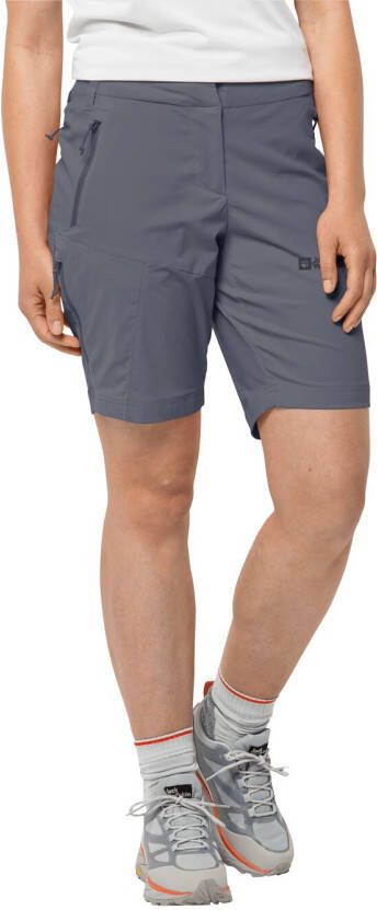 Jack Wolfskin Glastal Shorts Women Korte softshellbroek Dames 34 dolphin
