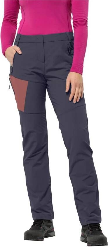 Jack Wolfskin Glastal Winter Pants Women Lange broek Dames 34 graphite