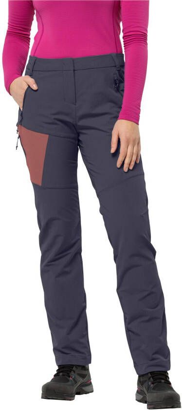 Jack Wolfskin Glastal Winter Pants Women Lange broek Dames 38 graphite