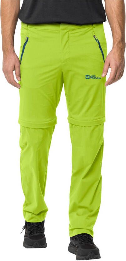 Jack Wolfskin Glastal Zip Off Pants Men Zip-Off-wandelbroek Heren 48S fresh green fresh green