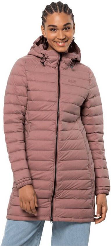 Jack Wolfskin Glowing Mountain Coat Women Donsjas Dames XL afterglow