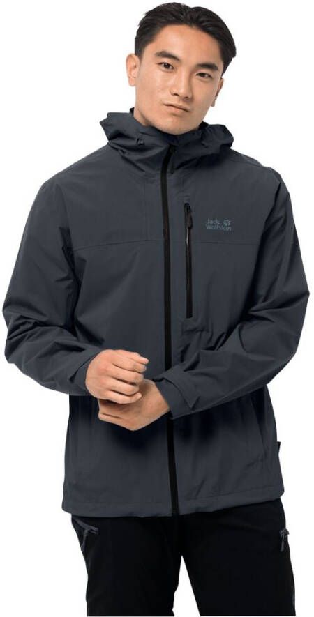 Jack Wolfskin GO Hike Jacket Men Regenjack Heren S phantom