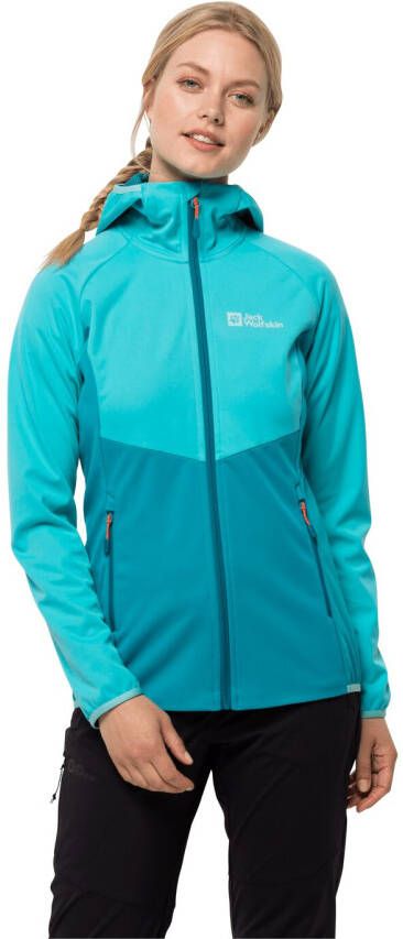 Jack Wolfskin GO Hike Softshell Women Softshelljack Dames XXL tile blue tile blue