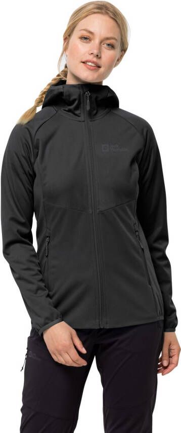 Jack Wolfskin GO Hike Softshell Women Softshelljack Dames XXL black