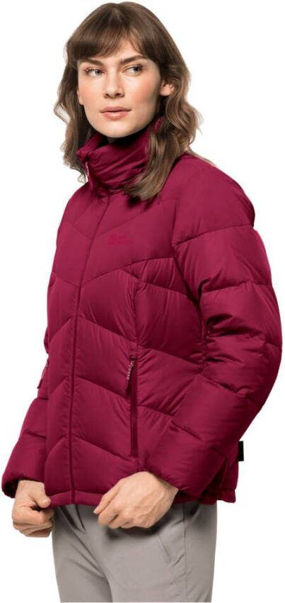 Jack Wolfskin Herzberg Down Jacket Women Donsjack Dames S cranberry