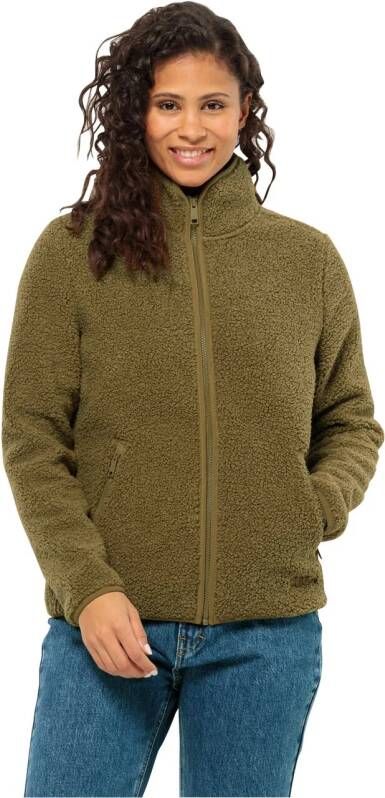 Jack Wolfskin High Curl Jacket Women Fleece jack Dames XS cottage